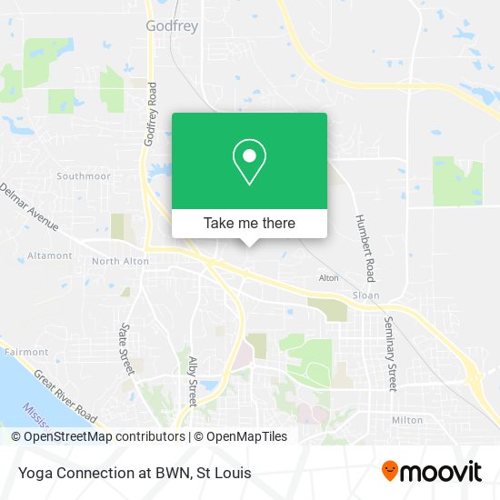 Mapa de Yoga Connection at BWN