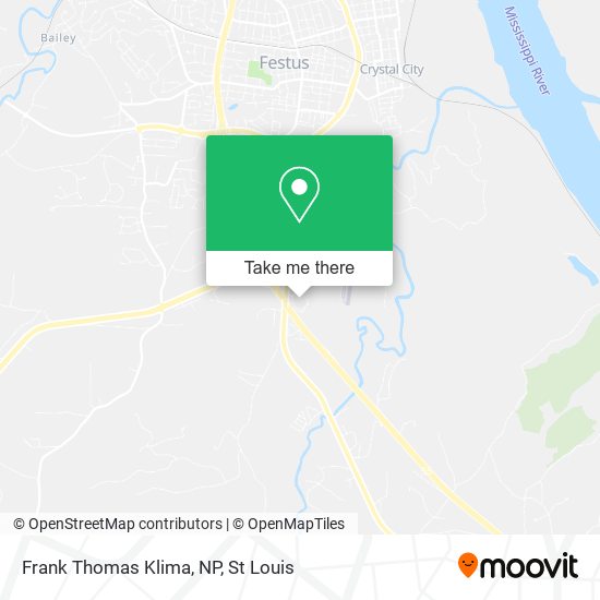 Mapa de Frank Thomas Klima, NP