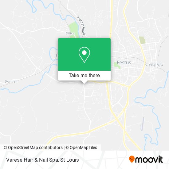 Varese Hair & Nail Spa map