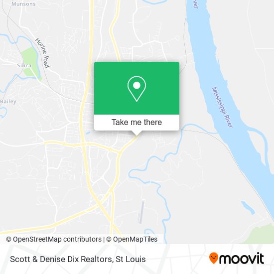 Scott & Denise Dix Realtors map