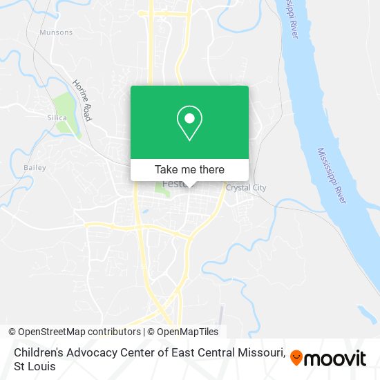 Children's Advocacy Center of East Central Missouri map