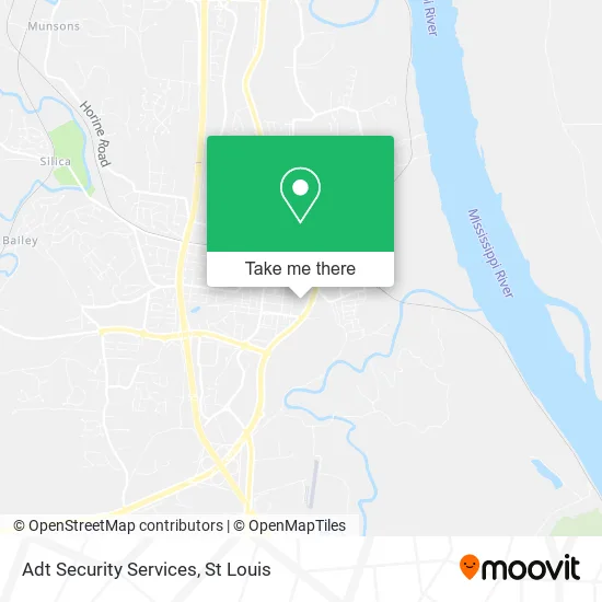 Adt Security Services map