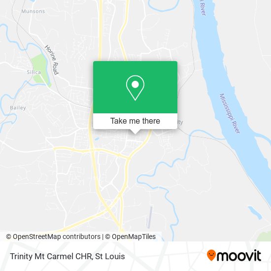 Mapa de Trinity Mt Carmel CHR