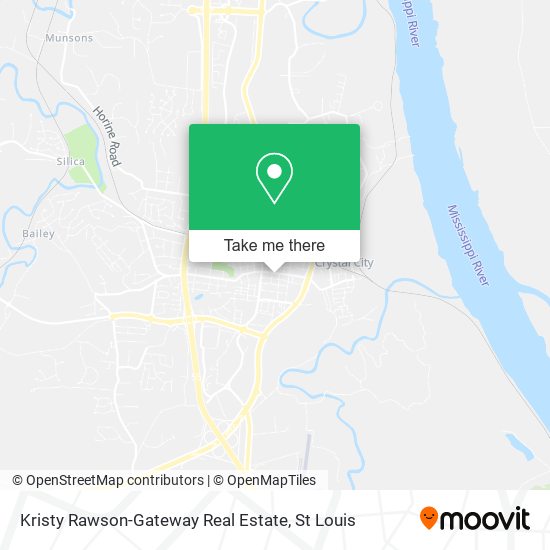 Kristy Rawson-Gateway Real Estate map