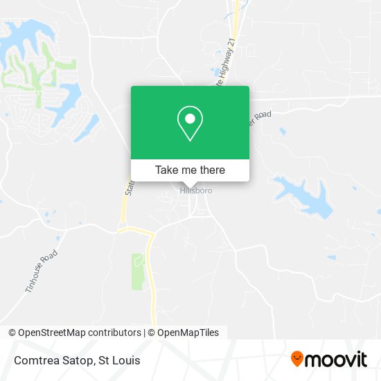 Comtrea Satop map