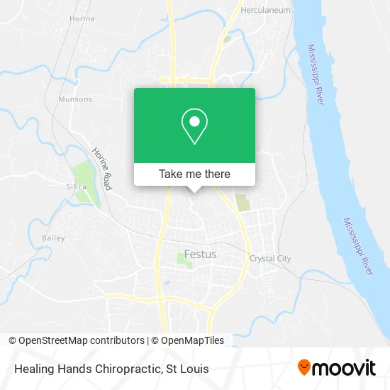 Healing Hands Chiropractic map