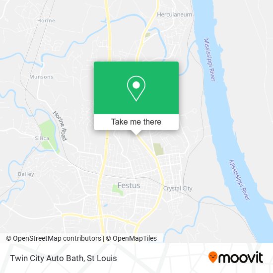 Twin City Auto Bath map
