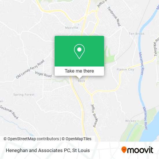 Heneghan and Associates PC map