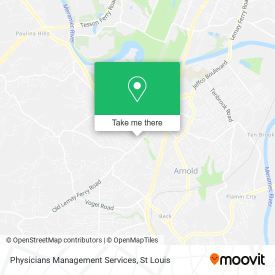 Physicians Management Services map