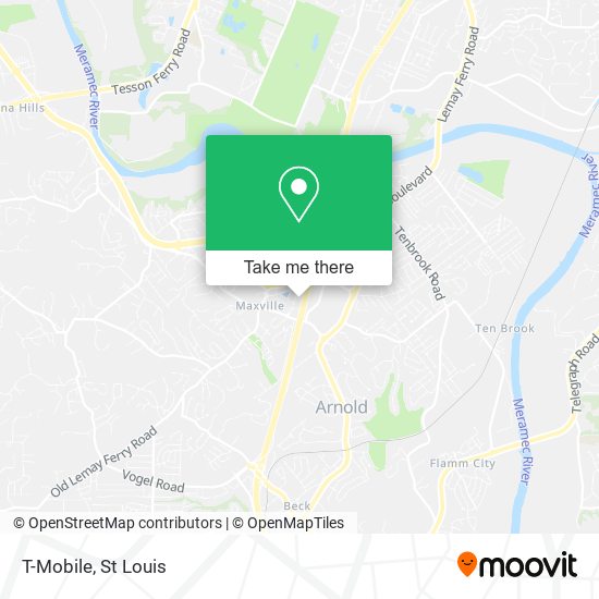 T-Mobile map