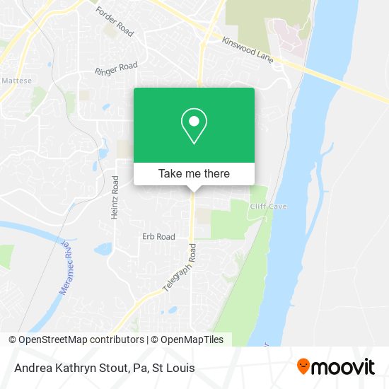 Andrea Kathryn Stout, Pa map