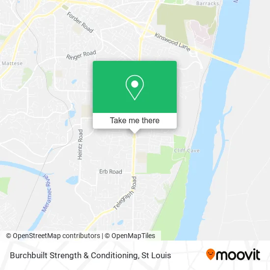 Burchbuilt Strength & Conditioning map