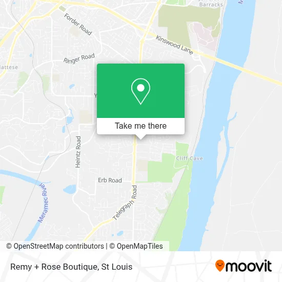 Remy + Rose Boutique map