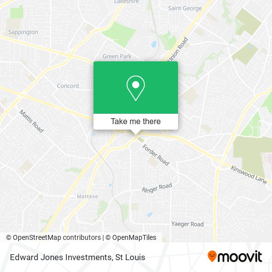 Edward Jones Investments map