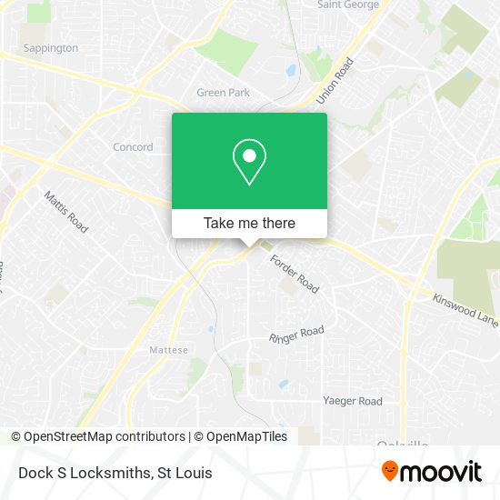 Dock S Locksmiths map