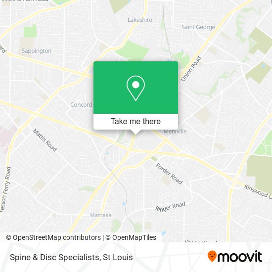 Spine & Disc Specialists map