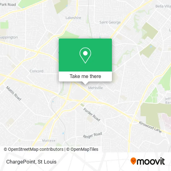 ChargePoint map