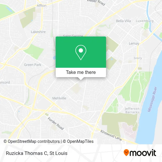 Ruzicka Thomas C map