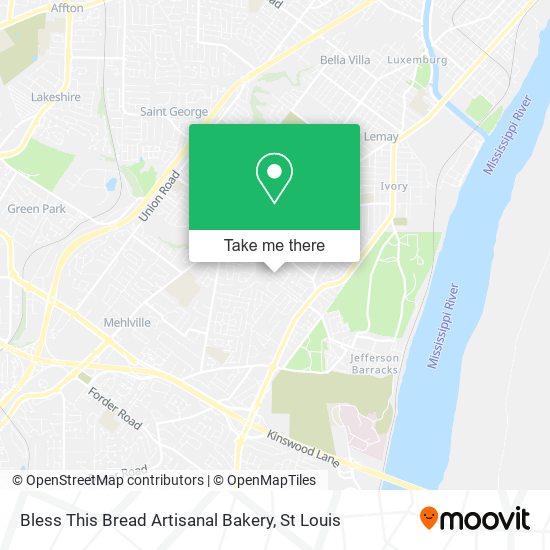 Mapa de Bless This Bread Artisanal Bakery