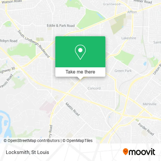 Locksmith map