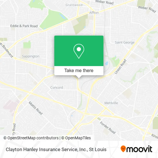 Clayton Hanley Insurance Service, Inc. map
