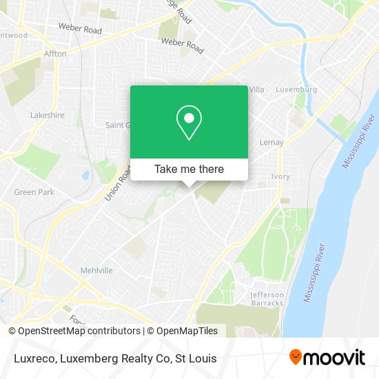 Luxreco, Luxemberg Realty Co map