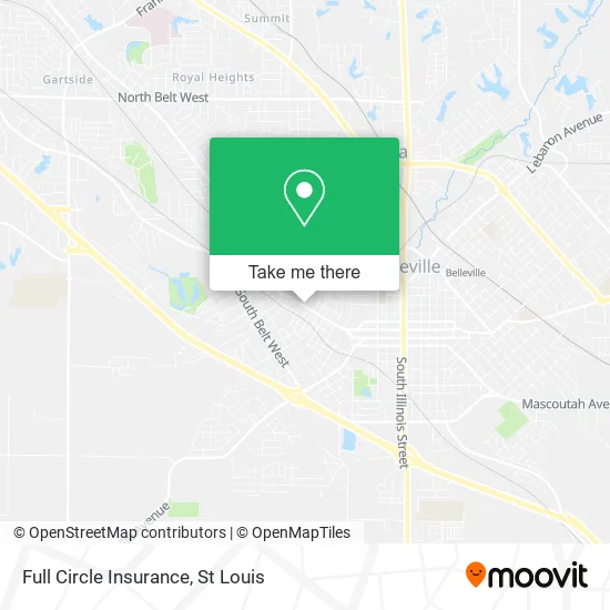 Full Circle Insurance map