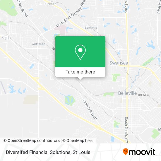 Diversifed Financial Solutions map