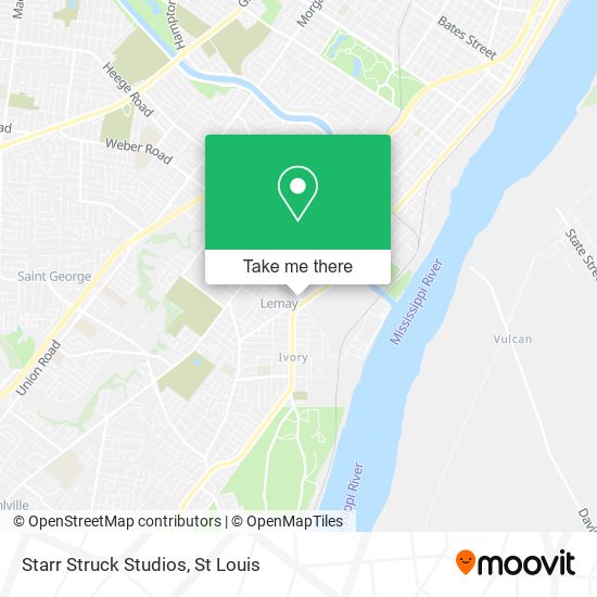 Starr Struck Studios map
