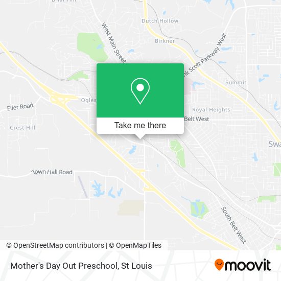 Mother's Day Out Preschool map