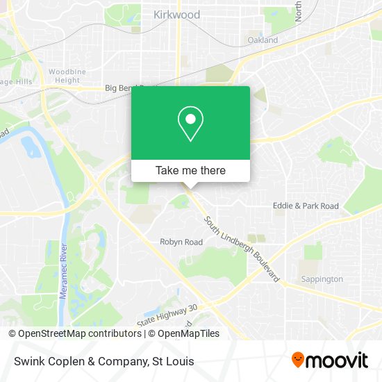Swink Coplen & Company map