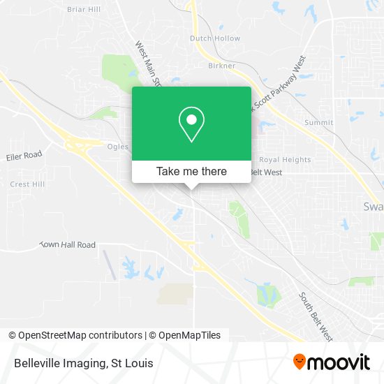 Belleville Imaging map