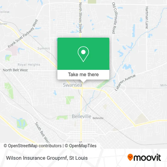 Wilson Insurance Grouprnf map