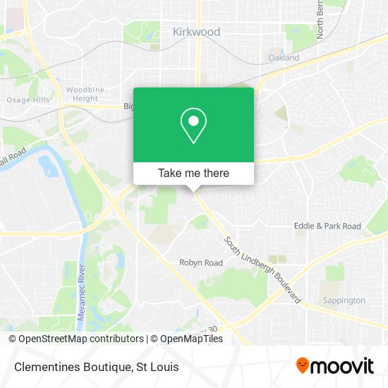 Clementines Boutique map