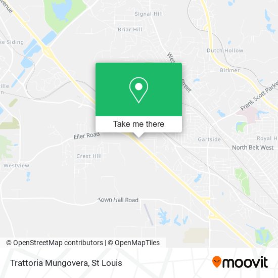 Trattoria Mungovera map