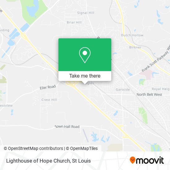Lighthouse of Hope Church map