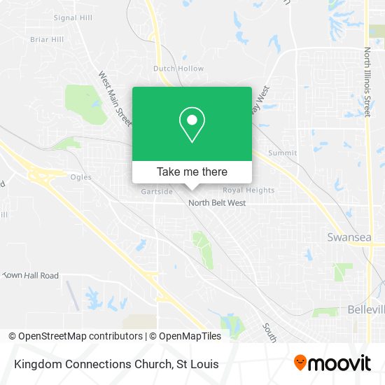 Mapa de Kingdom Connections Church