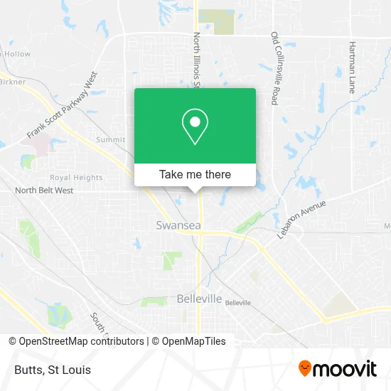 Butts map