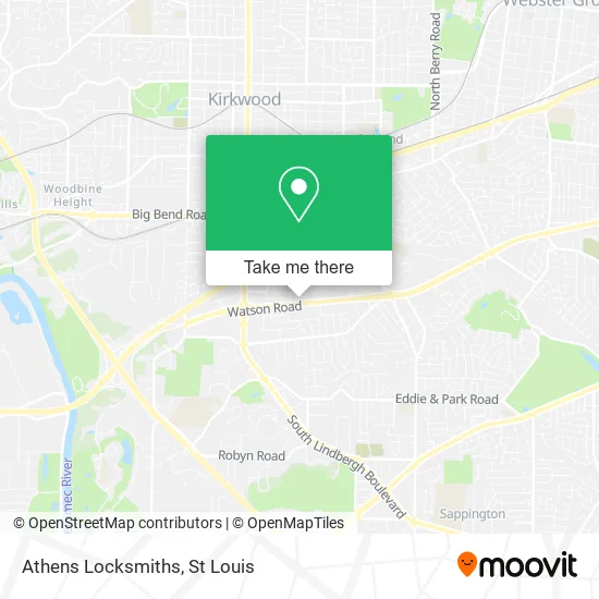 Athens Locksmiths map