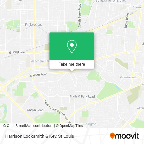 Harrison Locksmith & Key map