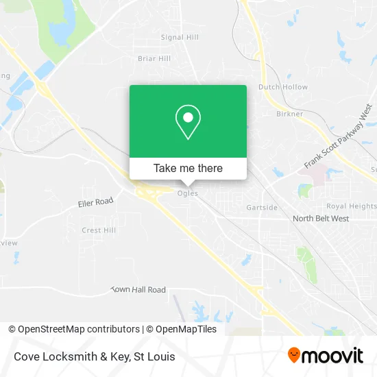Cove Locksmith & Key map