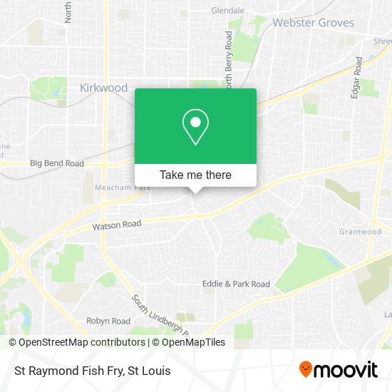St Raymond Fish Fry map