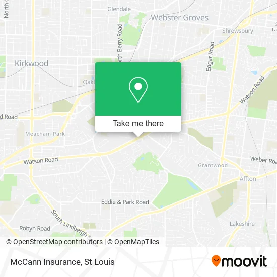 McCann Insurance map