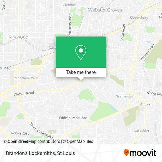 Brandon's Locksmiths map