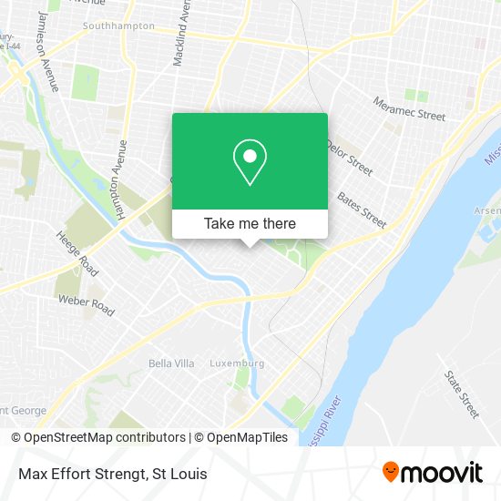 Max Effort Strengt map