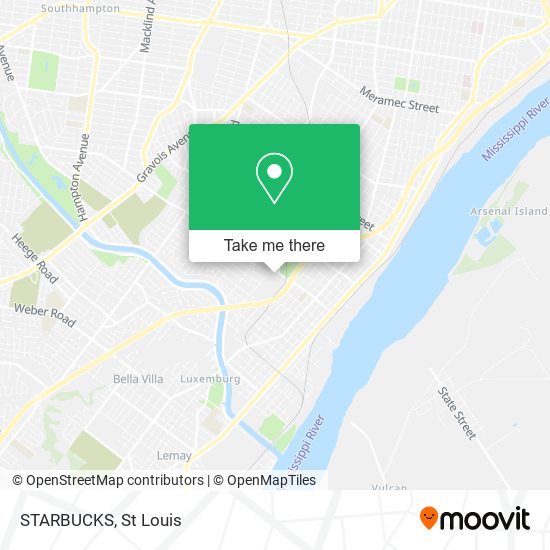 STARBUCKS map