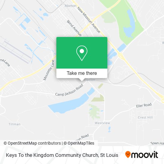 Mapa de Keys To the Kingdom Community Church