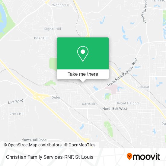 Christian Family Services-RNF map