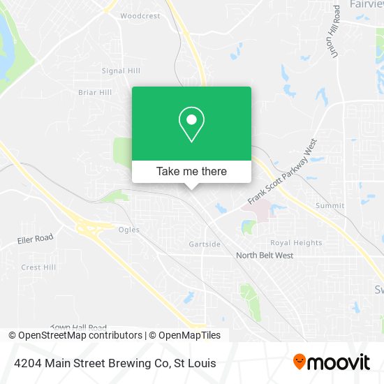Mapa de 4204 Main Street Brewing Co