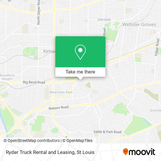 Mapa de Ryder Truck Rental and Leasing
